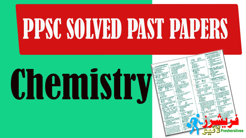 PPSC Solved Past Paper Chemistry