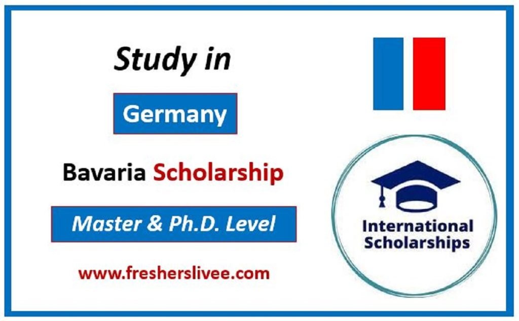 State of Bavaria Scholarship 2024