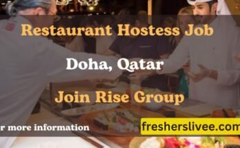 Job for Restaurant Hostess in Doha, Qatar 2024 | Join Rise Group